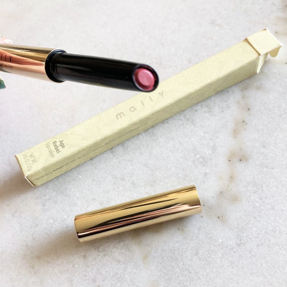 New! Mally Beauty Age Rebel Lip Color (Pink Peony)